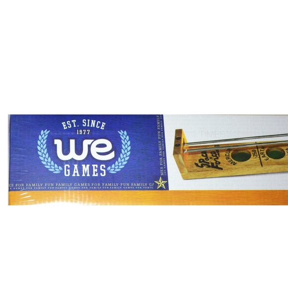 Vintage Space Force Shoot the Moon Puzzle Game Wooden Skill Toy Family Fun NIB - Picture 2 of 5